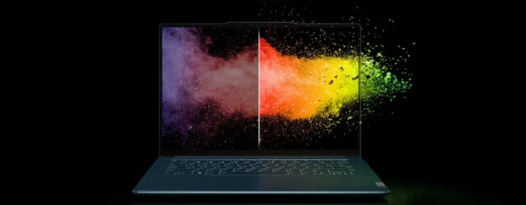 Layar OLED Laptop Yoga Slim 7 Gen 8 (14″ AMD)